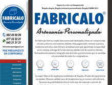 Tablet Screenshot of fabricalo.com